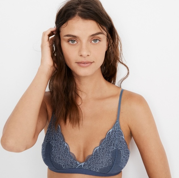 Madewell Other - Madewell Lace Liana Triangle Bralette
